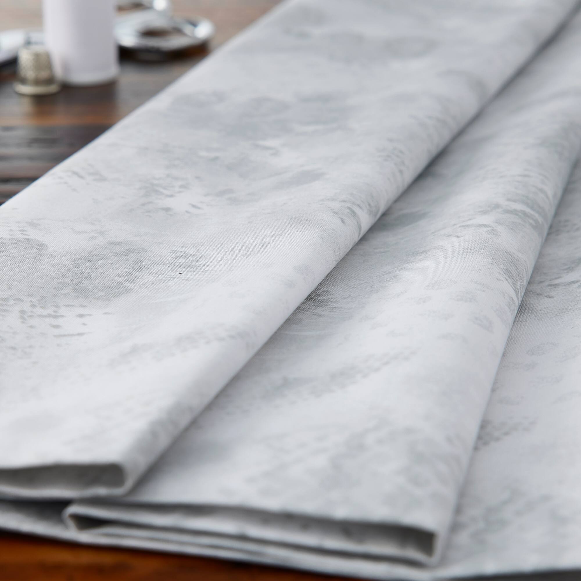Fabric Editions Light Gray Textured Cotton Home Décor Fabric